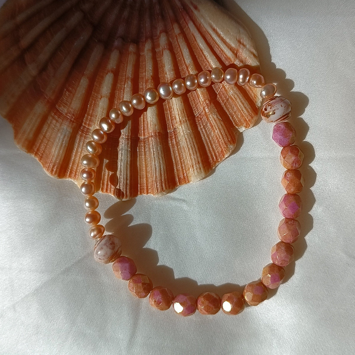 SUNSET SHELL bracelett