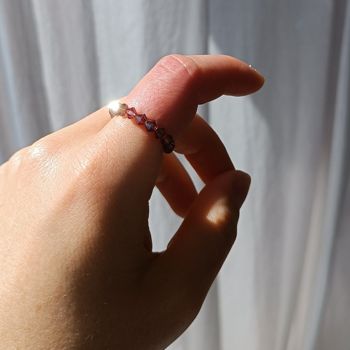 ROSE SHINE ring set