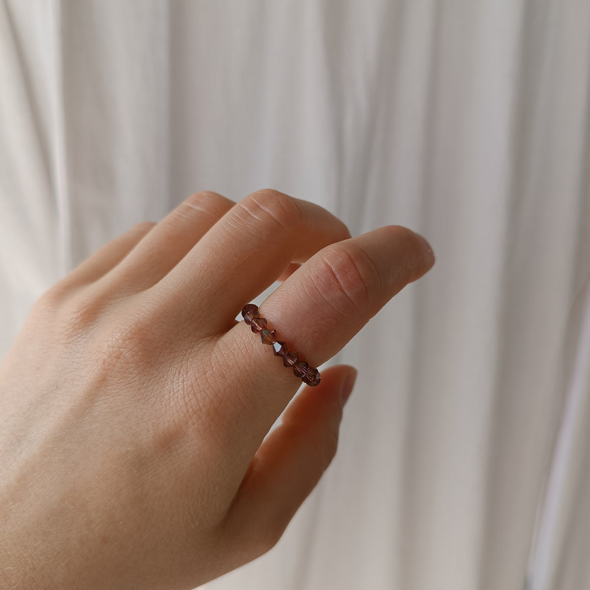 ROSE SHINE ring set