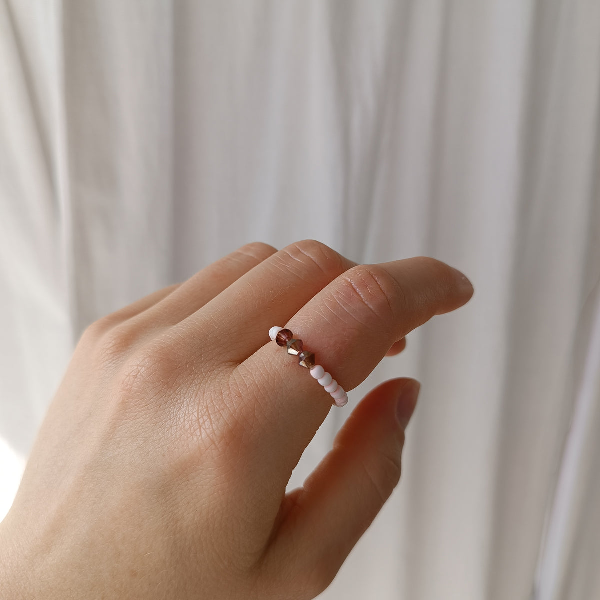 ROSE SHINE ring set